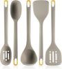 Silicone Kitchen Cooking Utensils Set: MOACC Heat Resistant 13inch Long Kitchen Gadgets, BPA Free Non Stick Rubber Cook Accessories For Food Prep