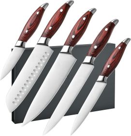 5-Piece Kitchen Knife Set High Carbon Stainless Steel