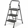 3-Step Ladder, Foldable Step Stool with Safety Lock, Anti-Slip Pedal, 300lbs Capacity