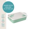 Agatha Rectangular Baker with Platter Lid, 9" x 13"