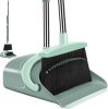 Broom and Dustpan Set for Home, Dust pan with Long Handle, Broom with Dustpan Combo Set