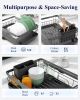 Dish Drying Rack for Kitchen Counter, Stainless Steel Sink Organization and Storage Essentials with Cutlery Holder, Home and Appartment Decor